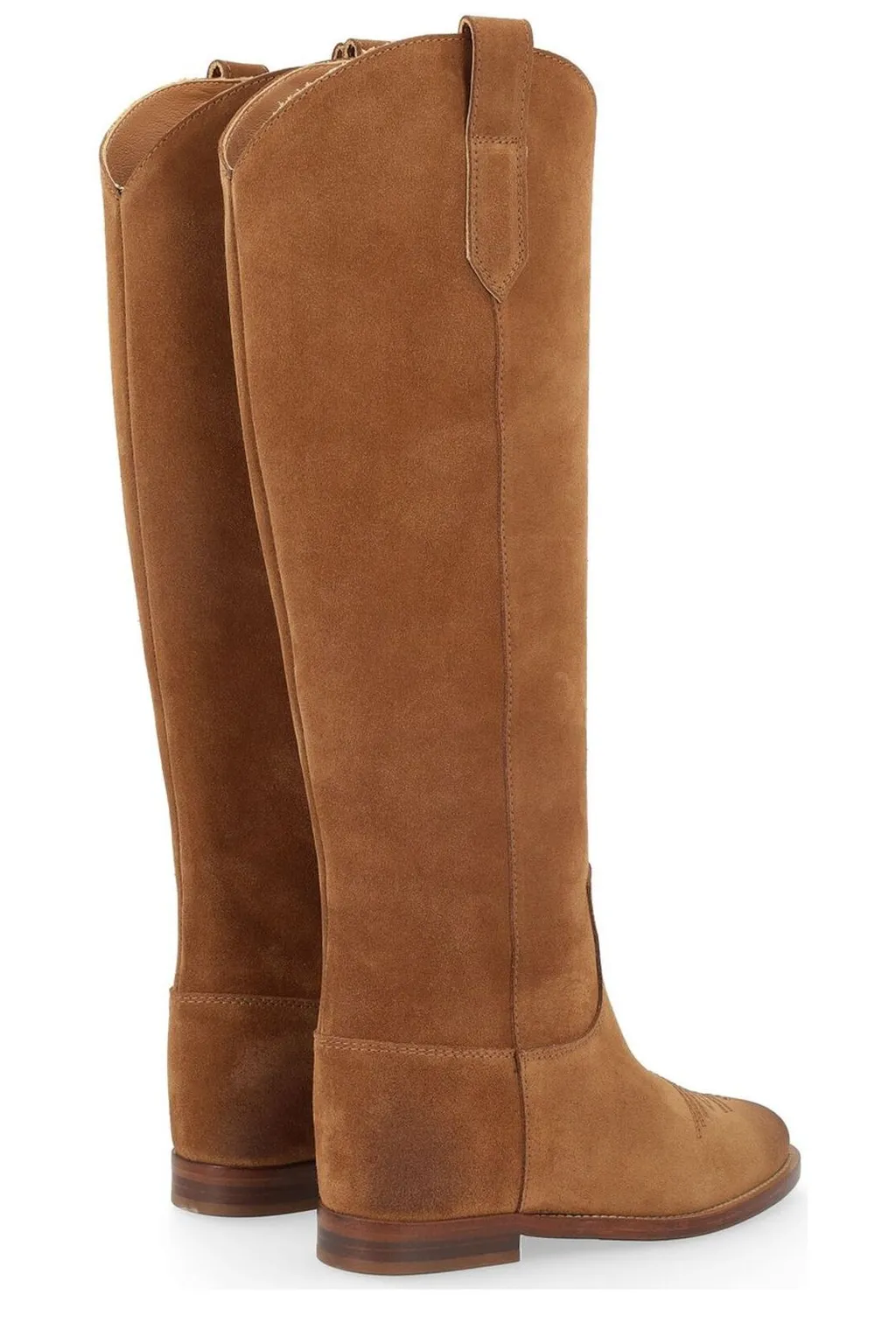 Knee-High Suede Boots