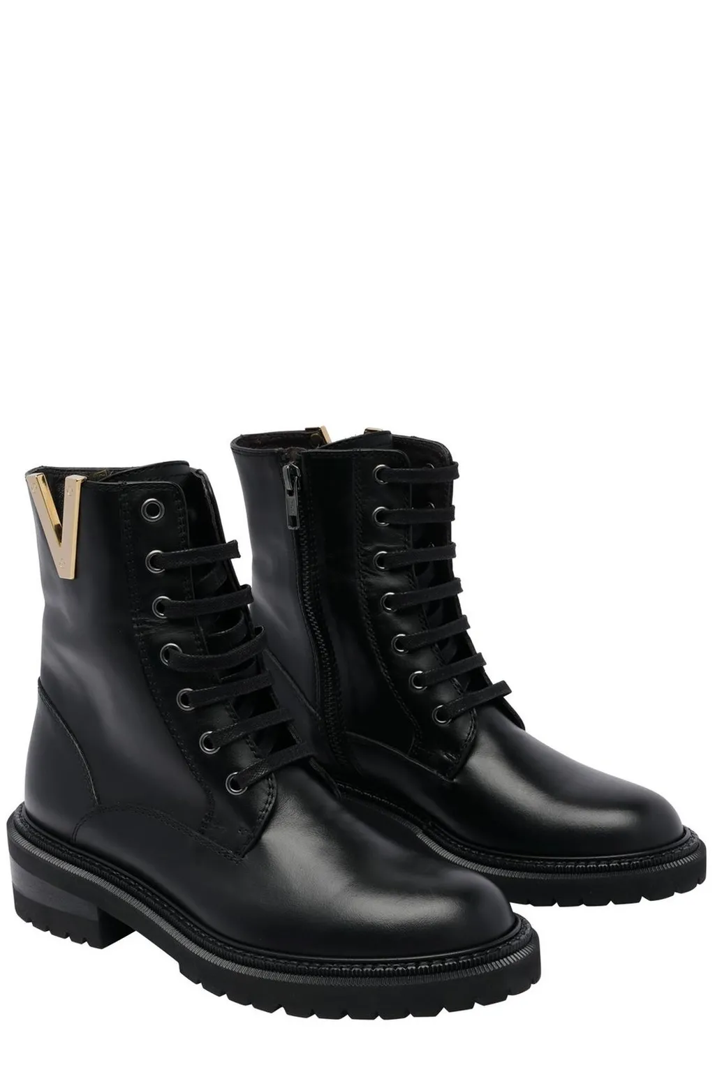 Lace-Up Boots