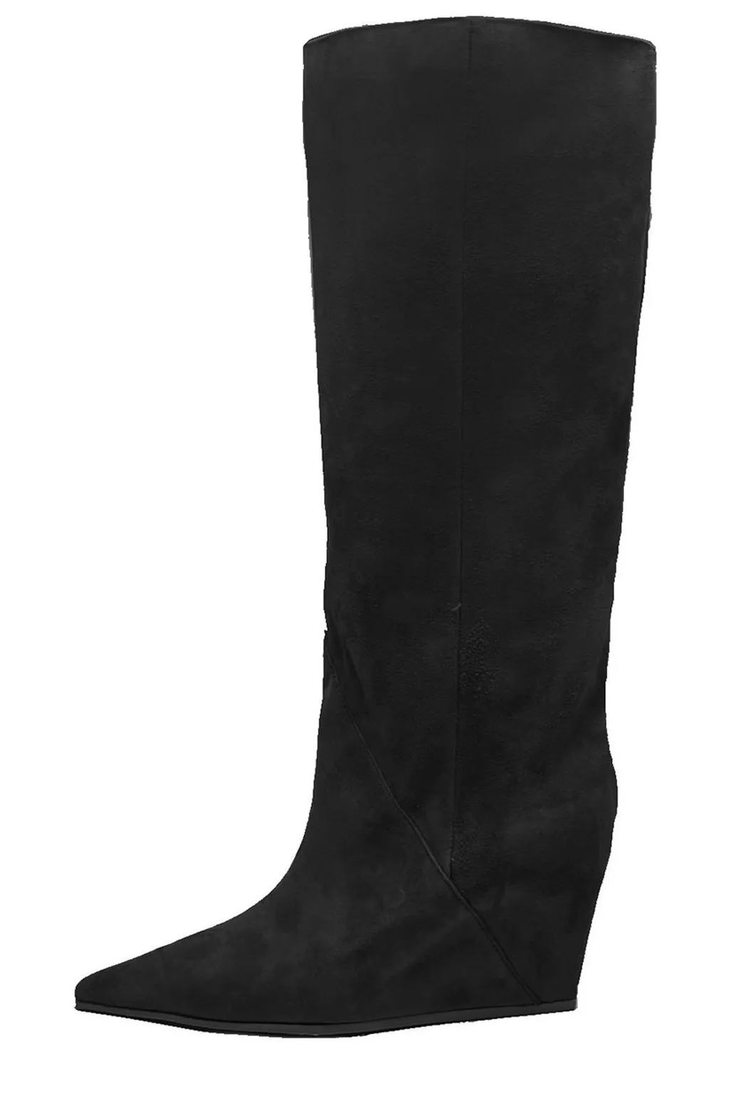 Knee-High Wedge Boots