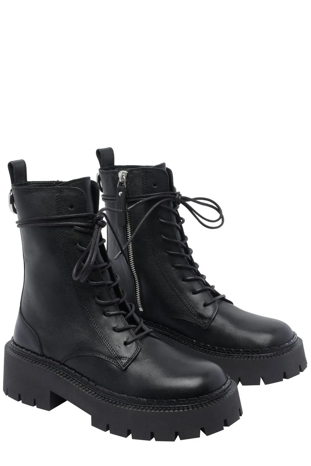 Lace-Up Boots