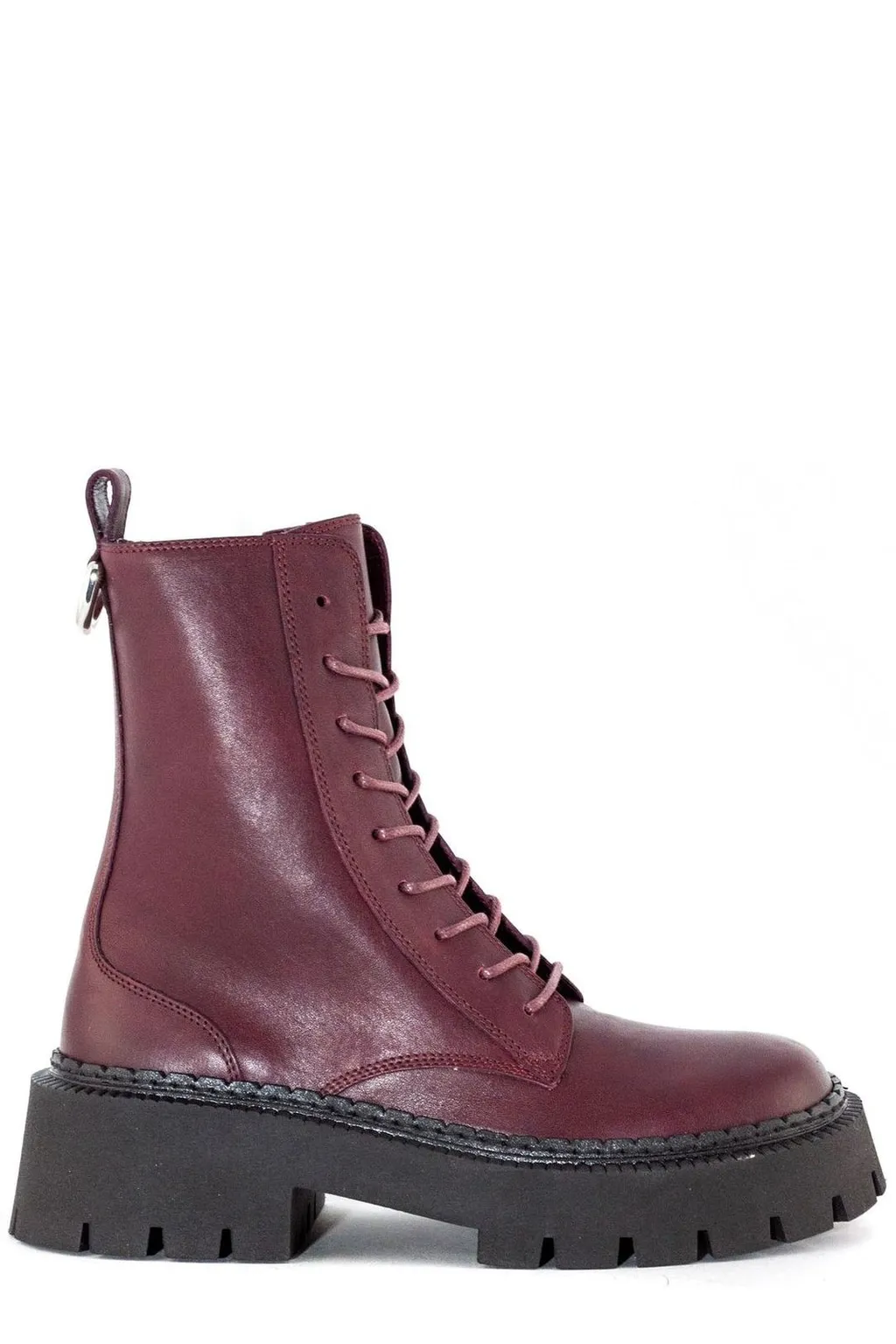 Lace-Up Combat Boots
