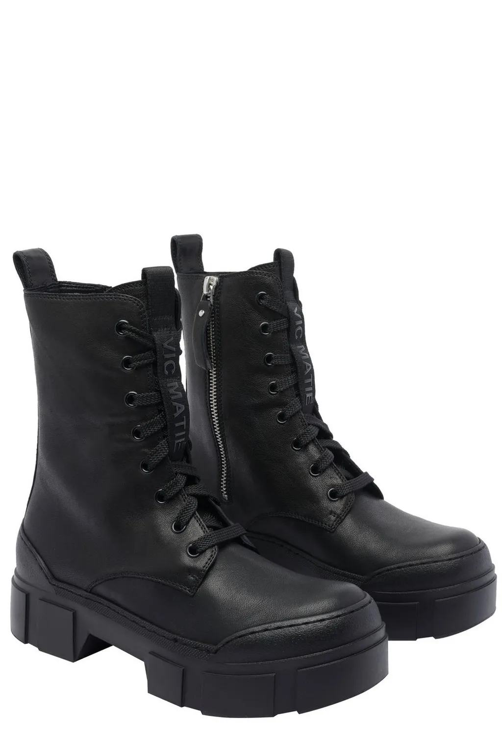 Lace-Up Boots