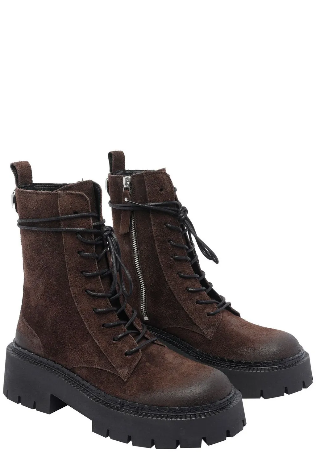 Lace-Up Boots