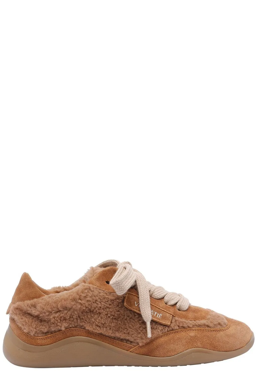 Shearling Trimmed Sneakers