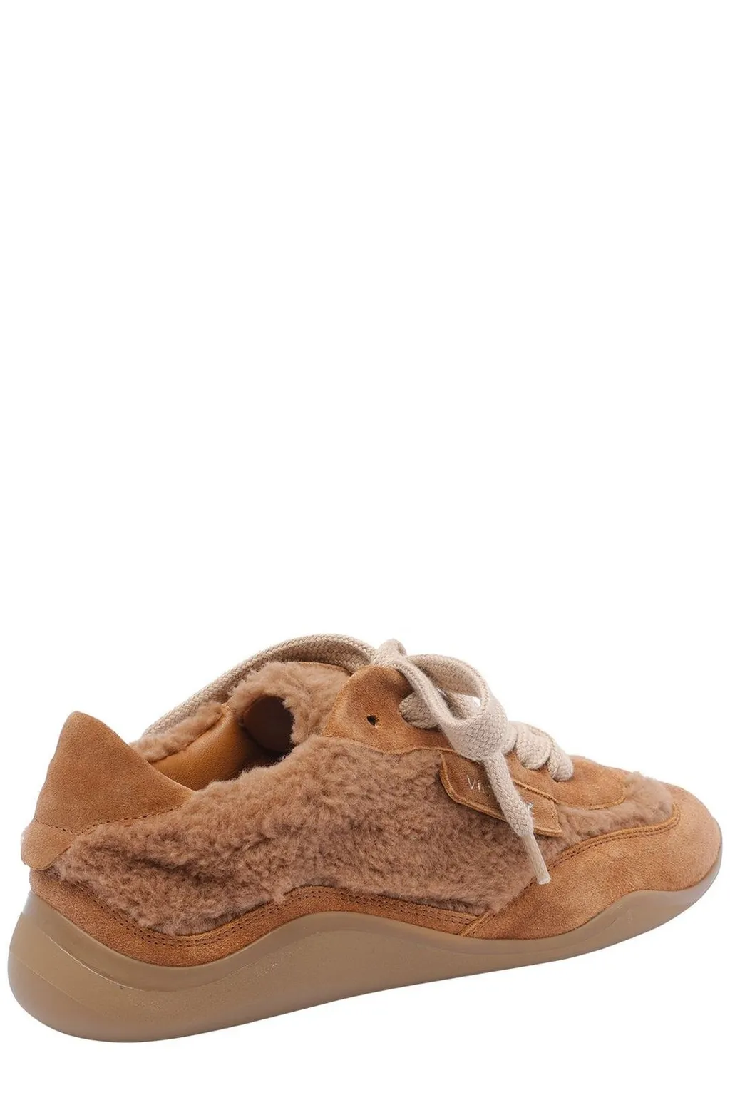 Shearling Trimmed Sneakers