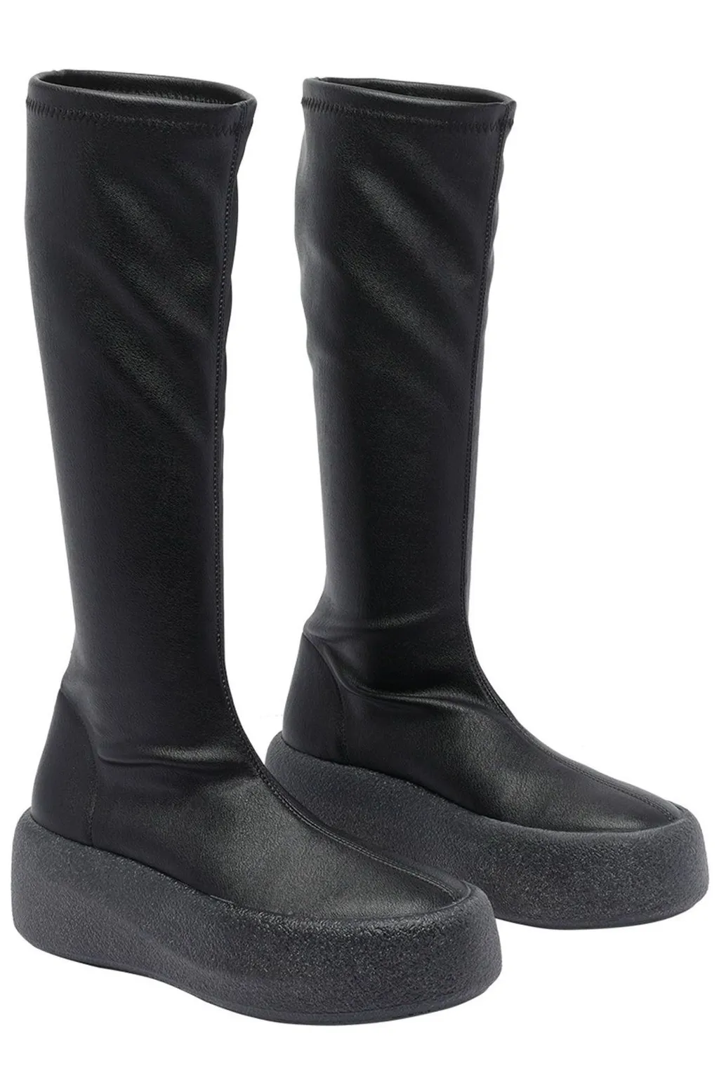 Platform Knee-High Boots
