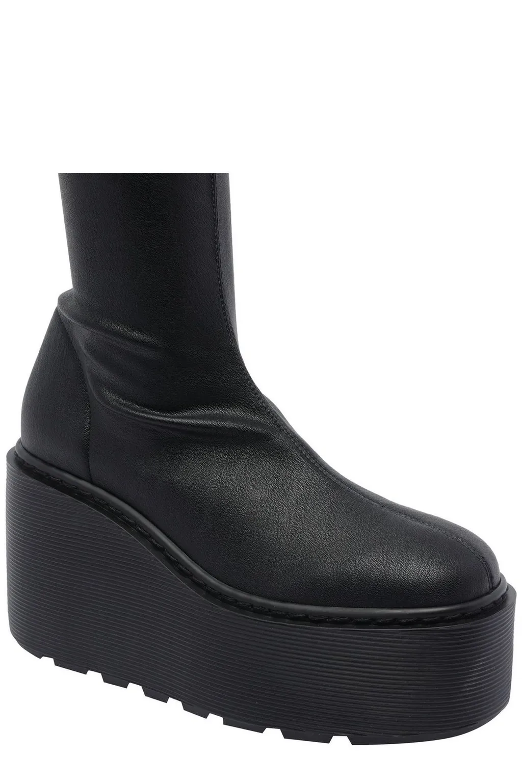 Platform Over-The-Knee Boots