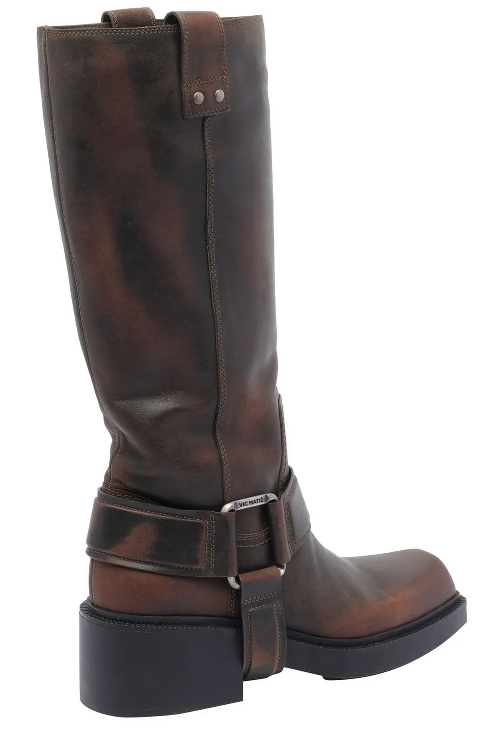 Knee-High Leather Boots