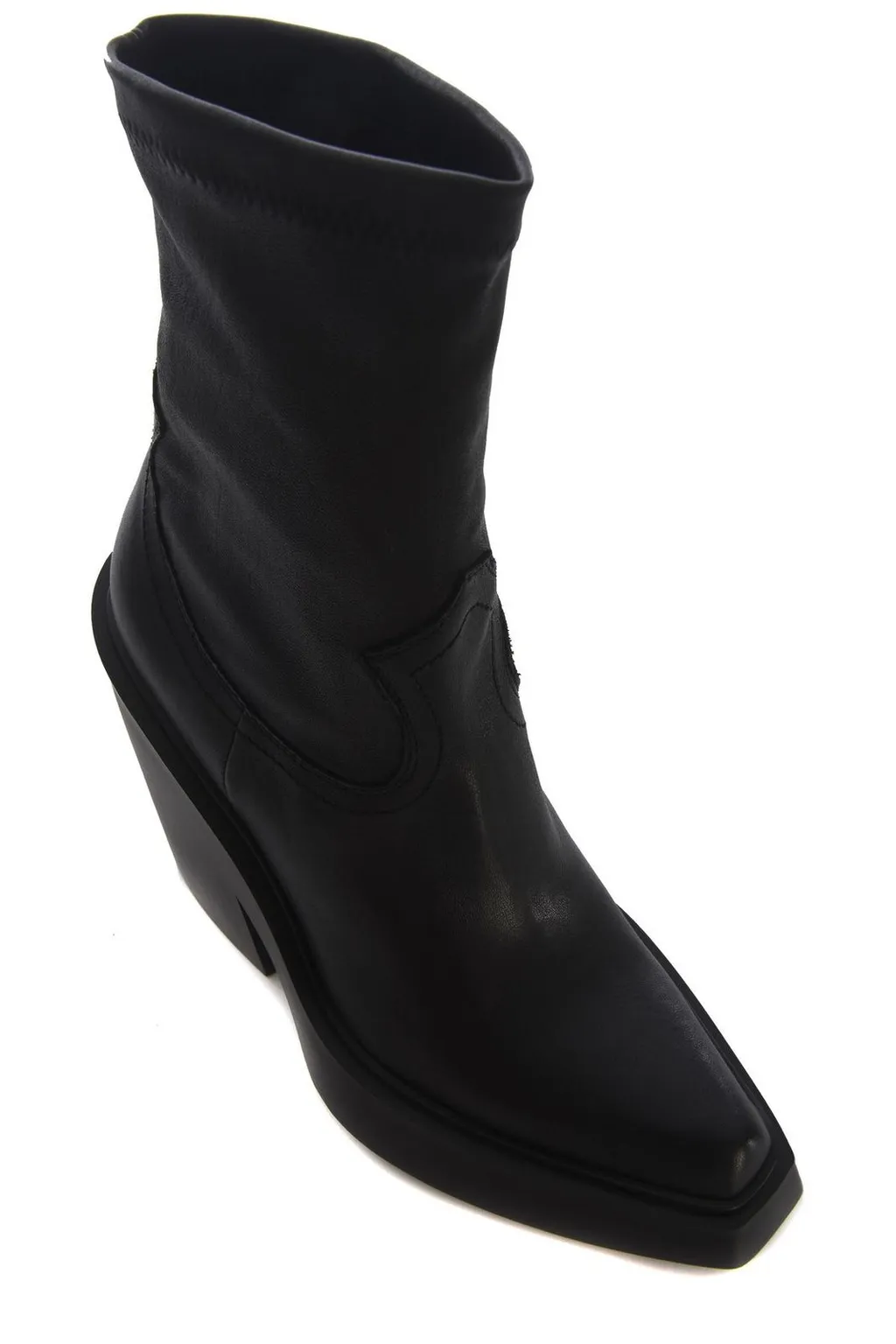 Platform Wedge Ankle Boots