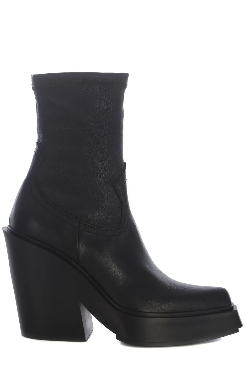 Platform Wedge Ankle Boots