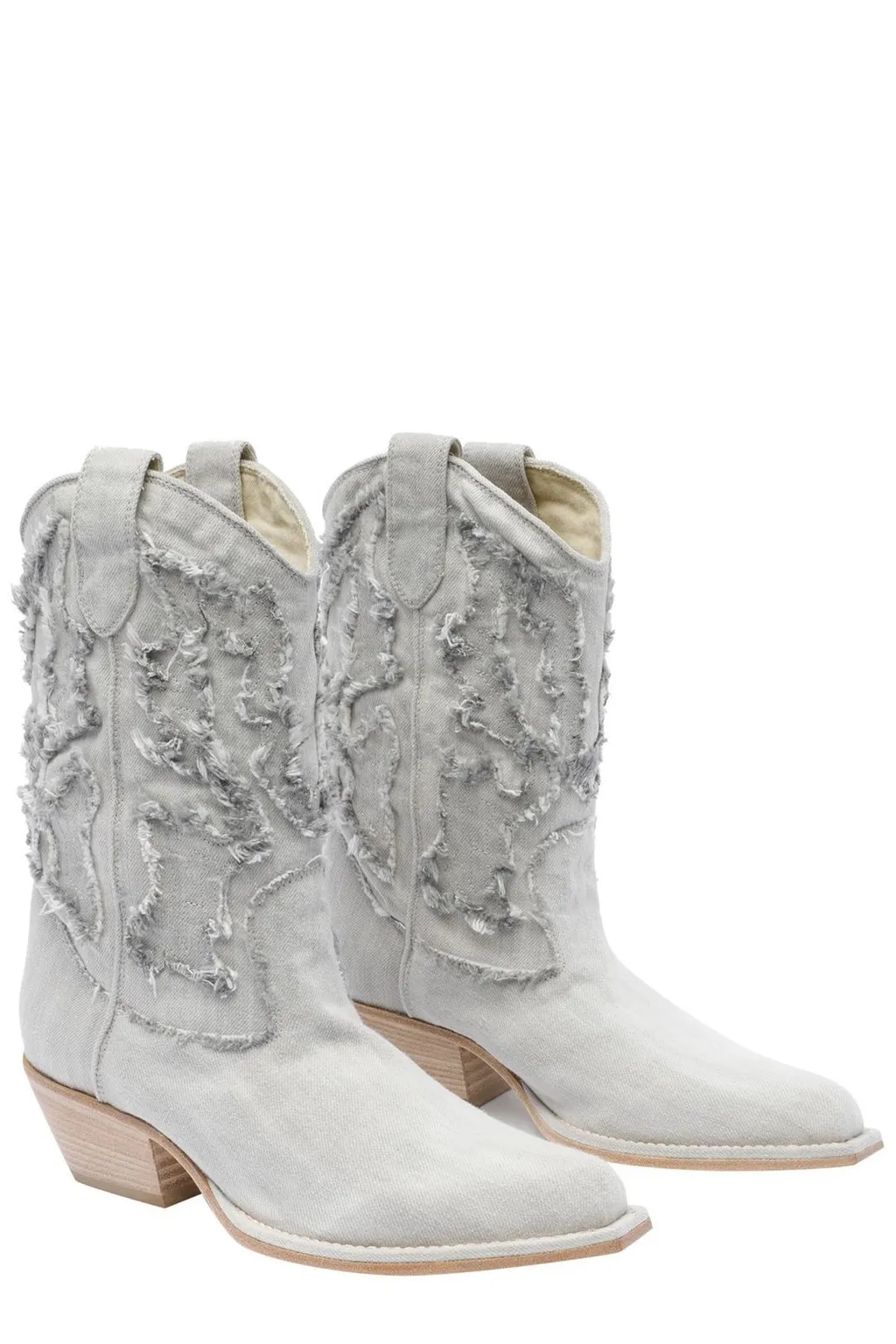 Denim Cowboy Boots