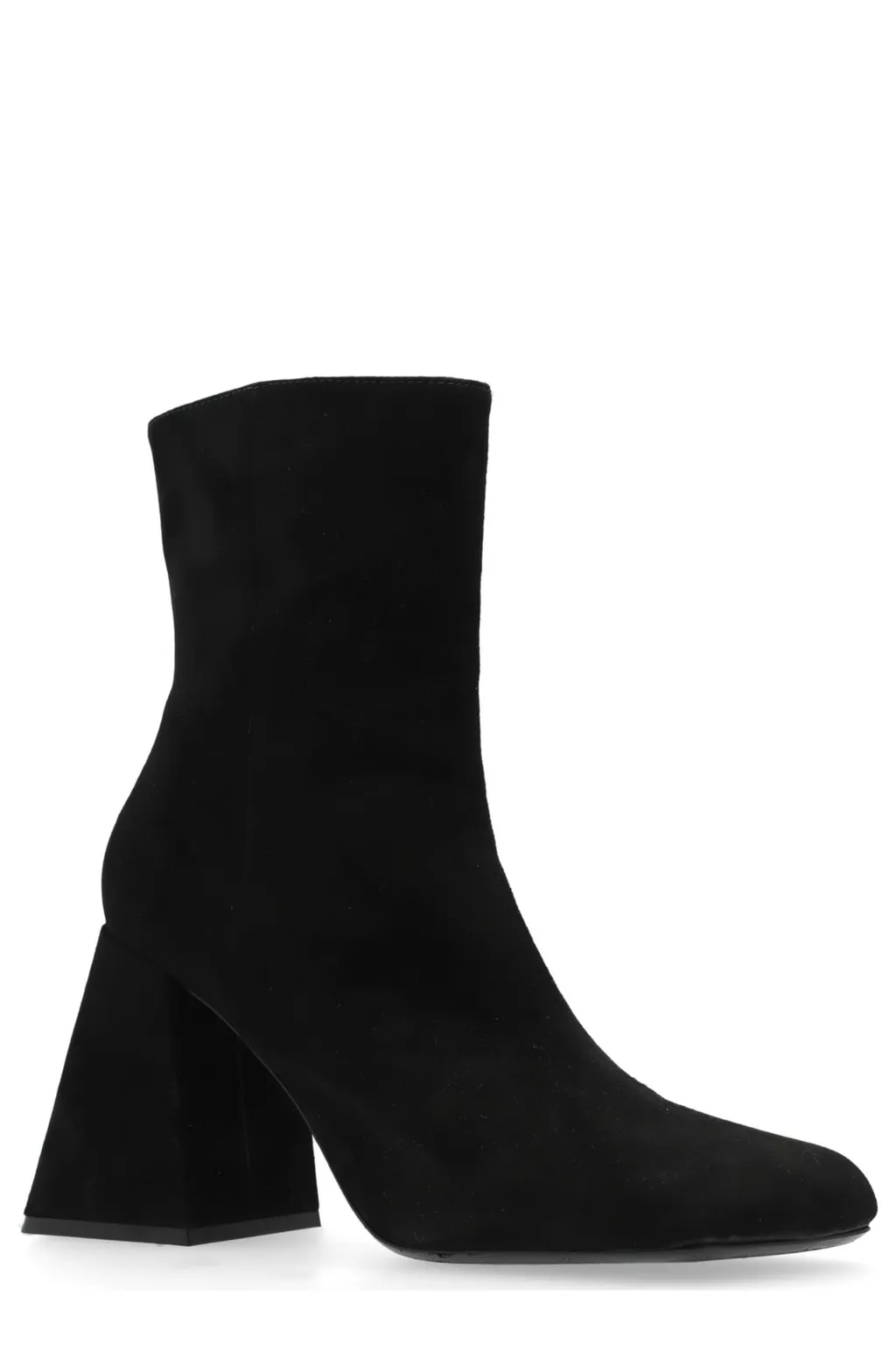 Ankle Boots With Block Heel