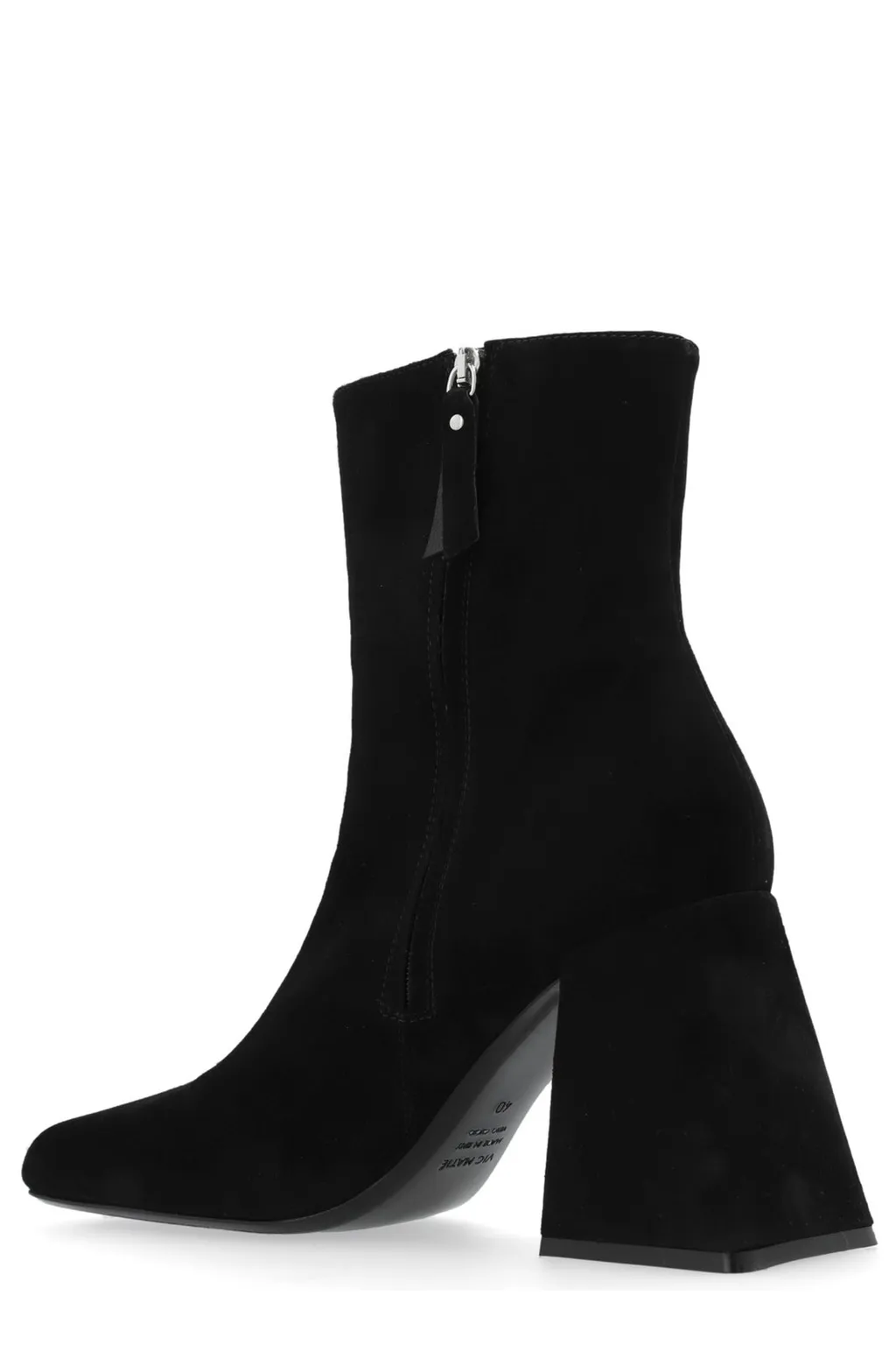Ankle Boots With Block Heel