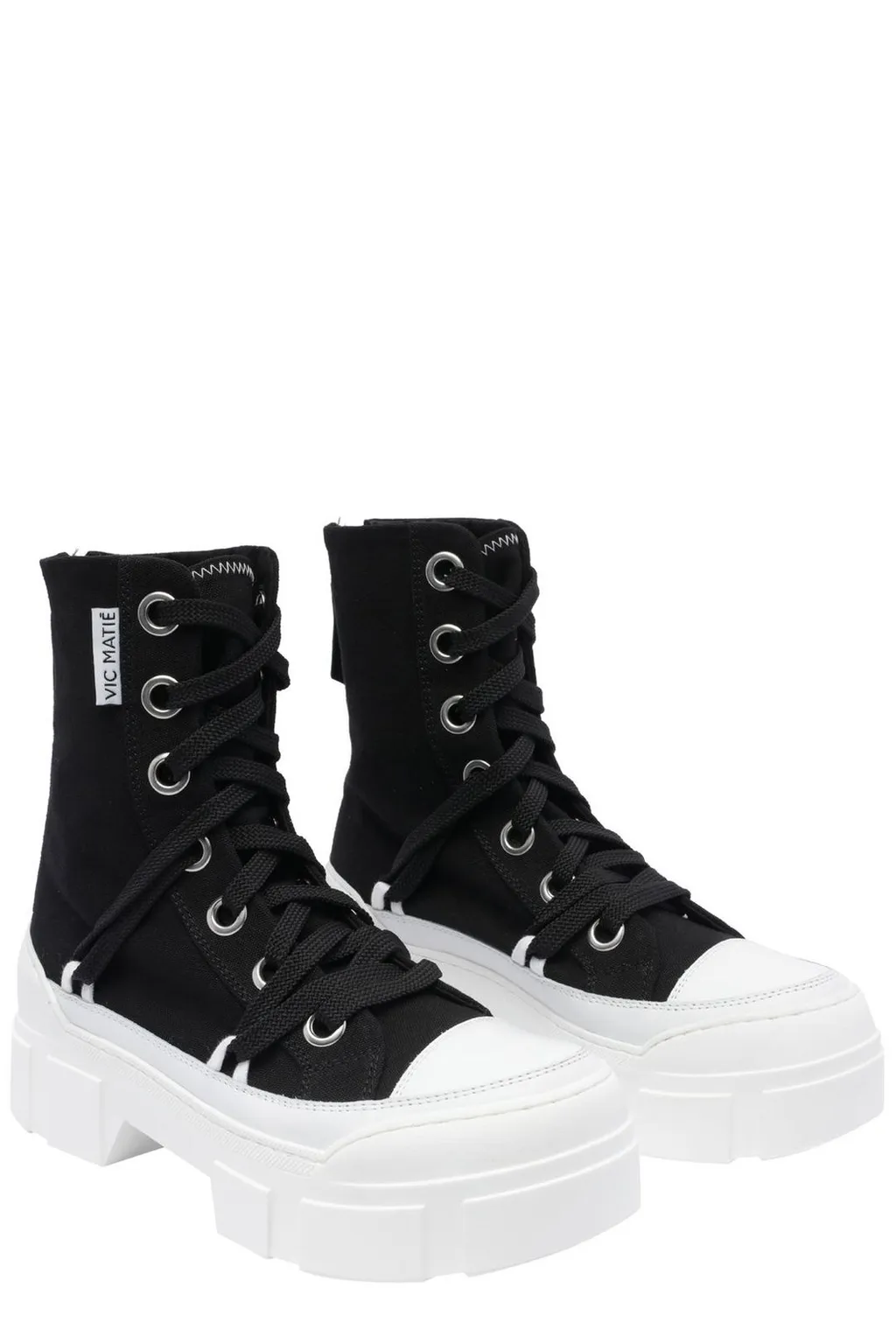 Platform High-Top Sneakers