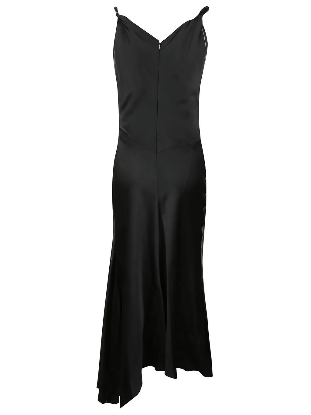 Asymmetric Drape Gown