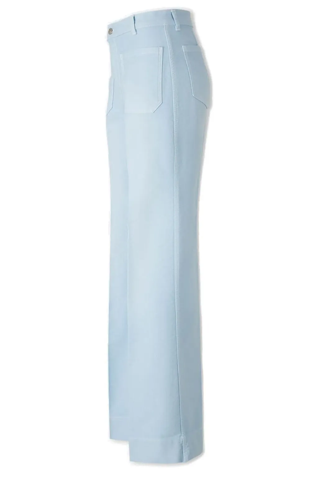 High-Rise Flared Trousers
