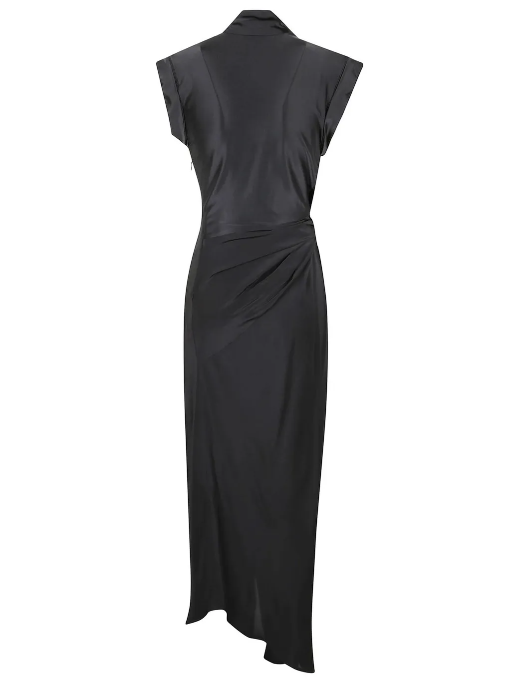 Asymmetric Draped Jumpsuit