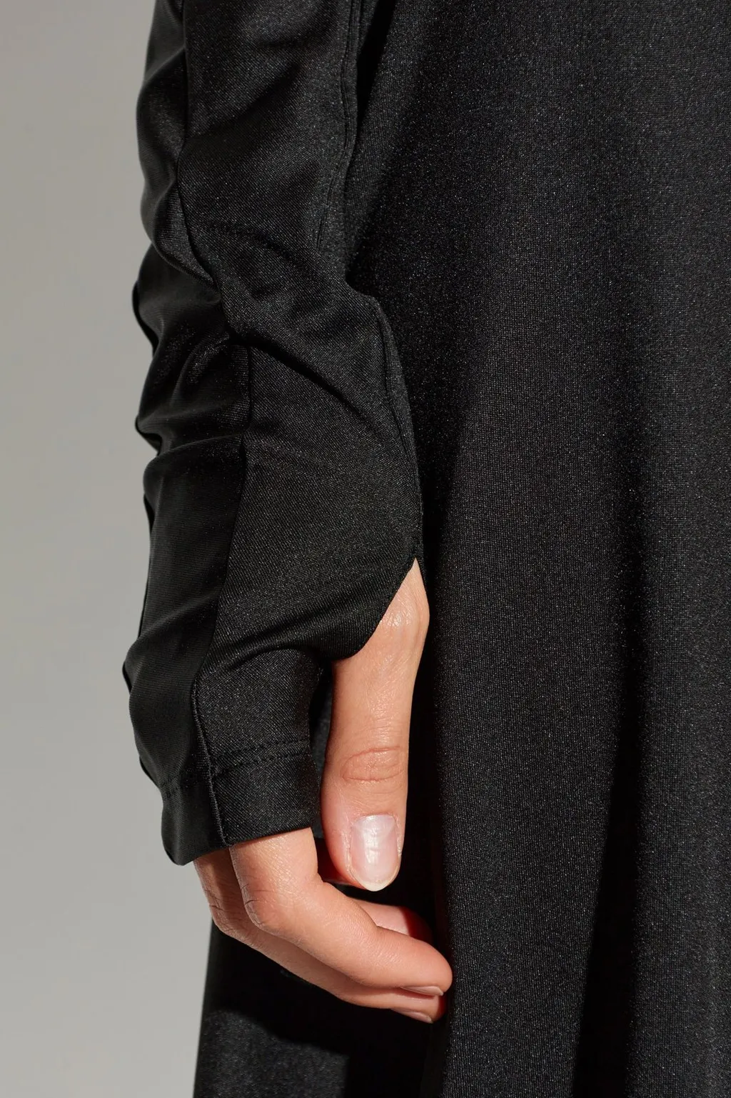 Asymmetric Ruched Dress
