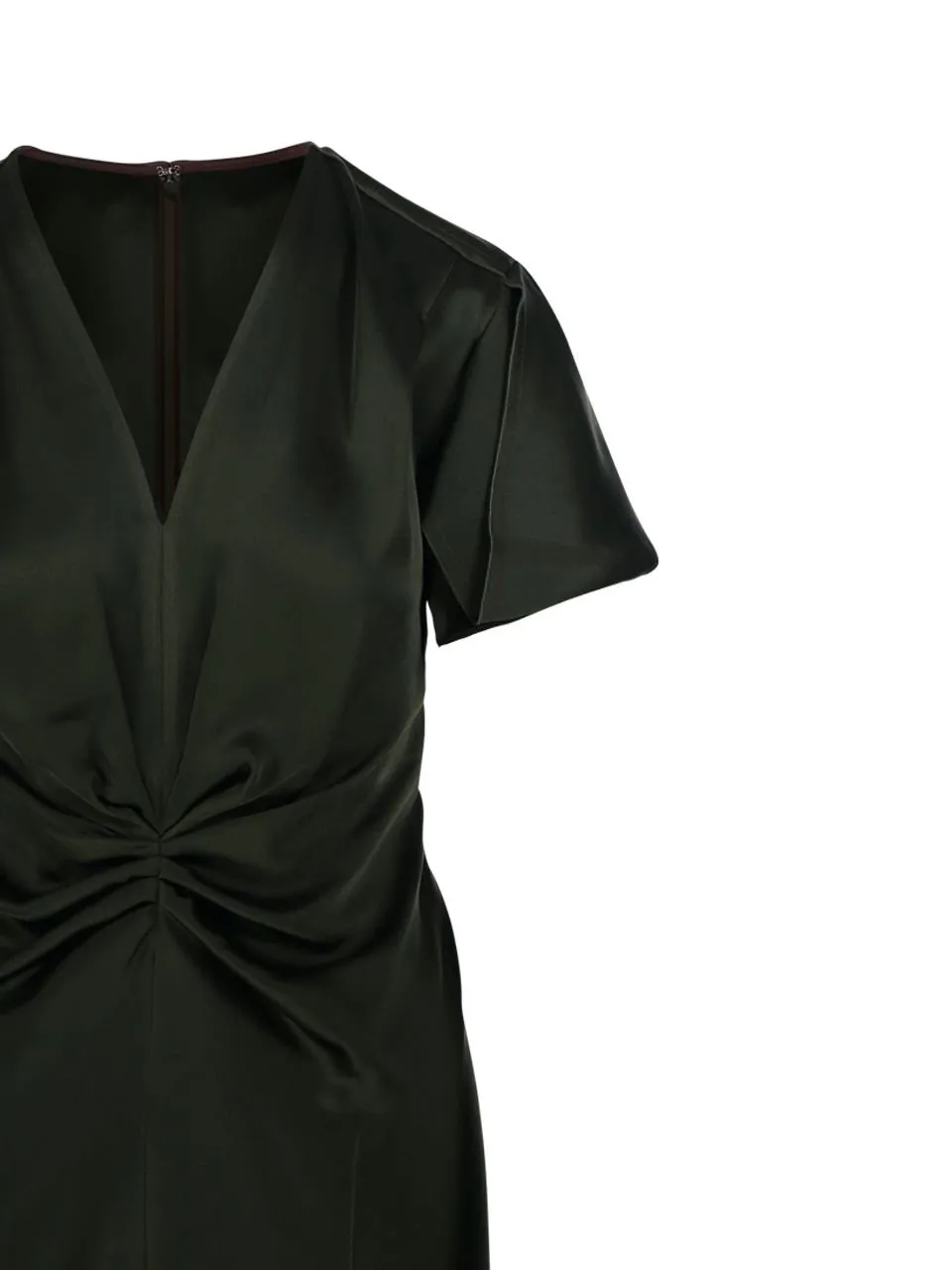 Twisted V-Neck Maxi Dress