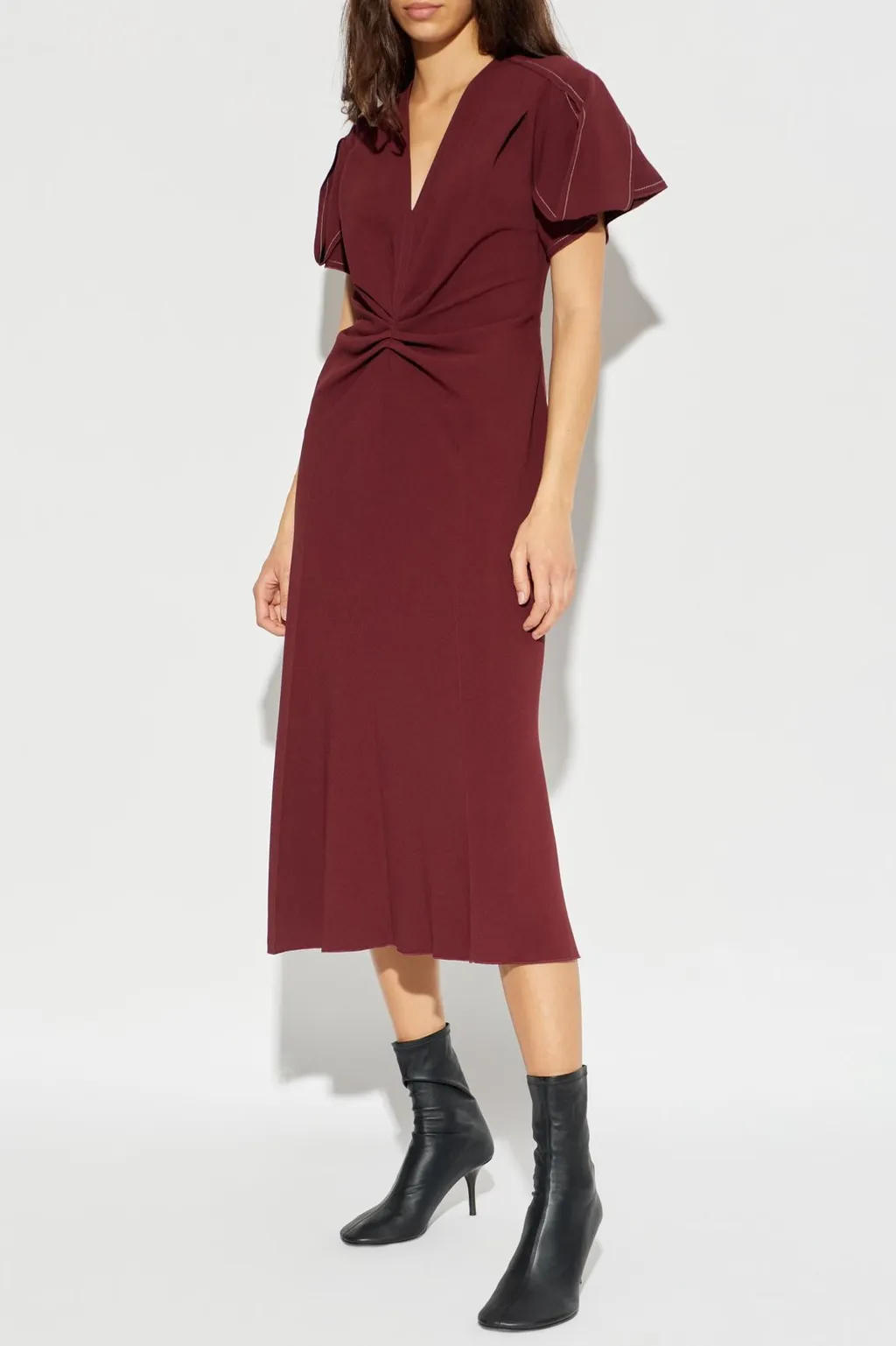 Twisted Midi Dress