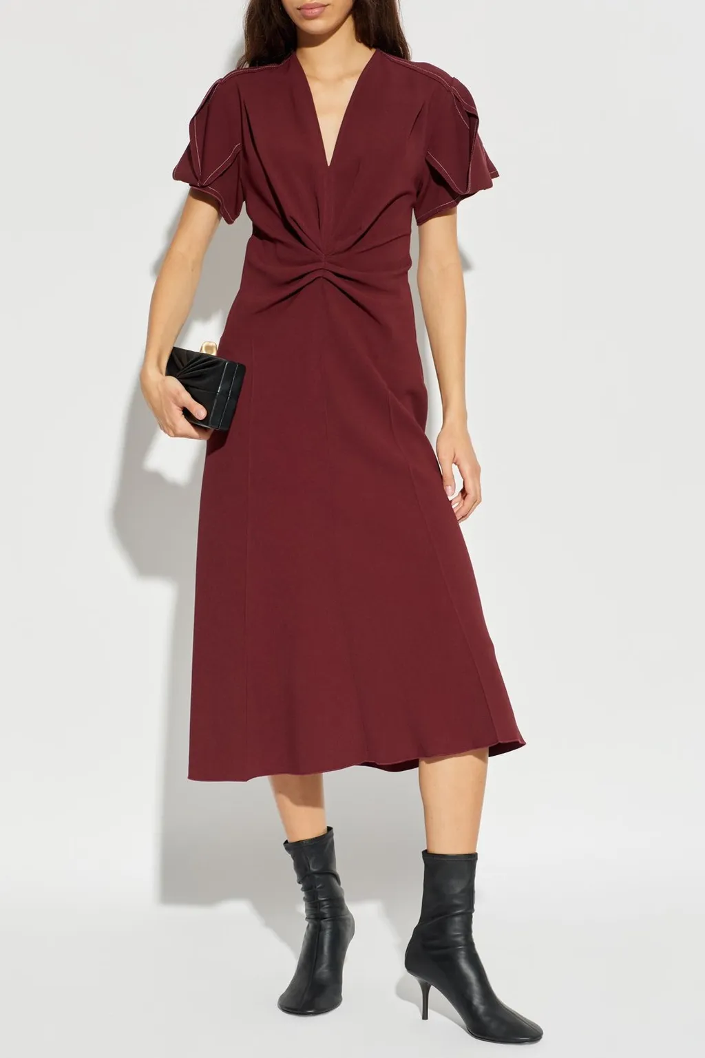 Twisted Midi Dress