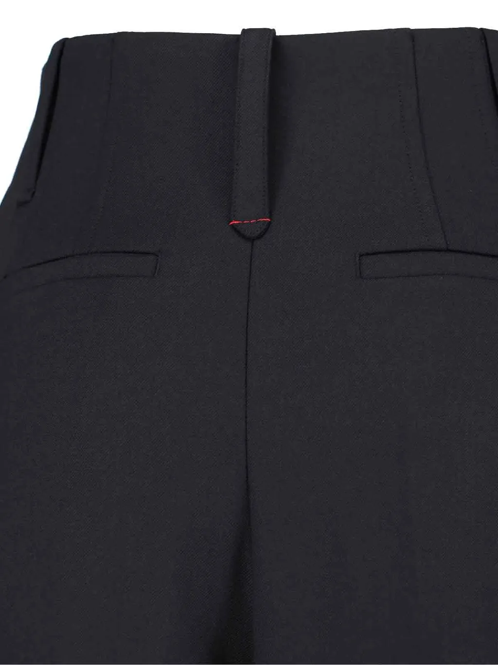 High-Waisted Pleated Trousers