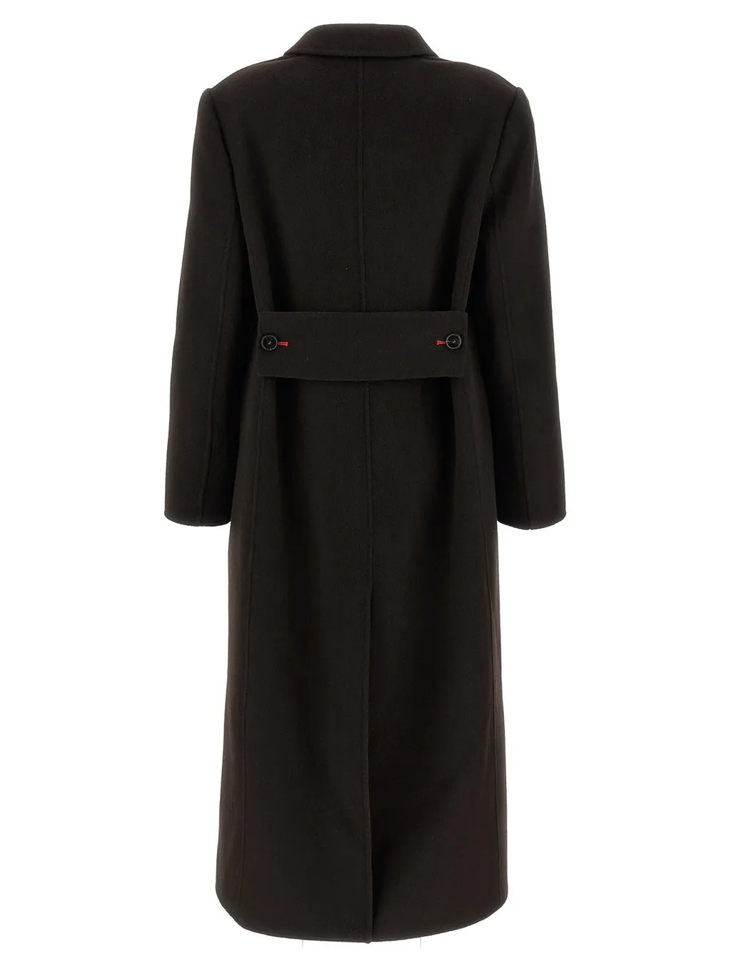 Double-Breasted Wool Coat