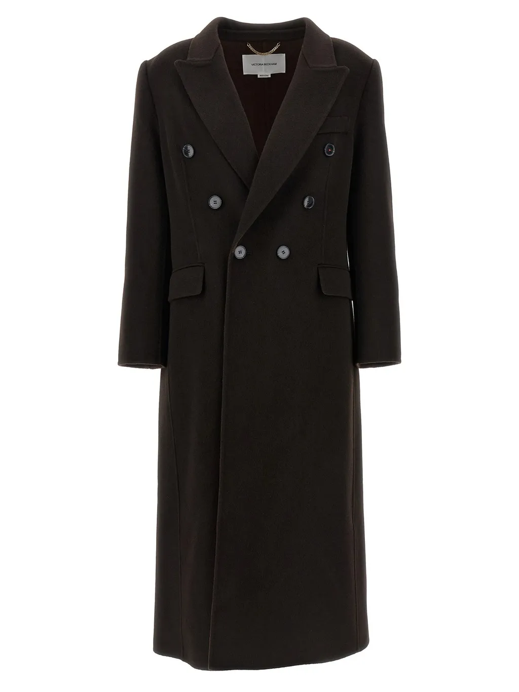 Double-Breasted Wool Coat