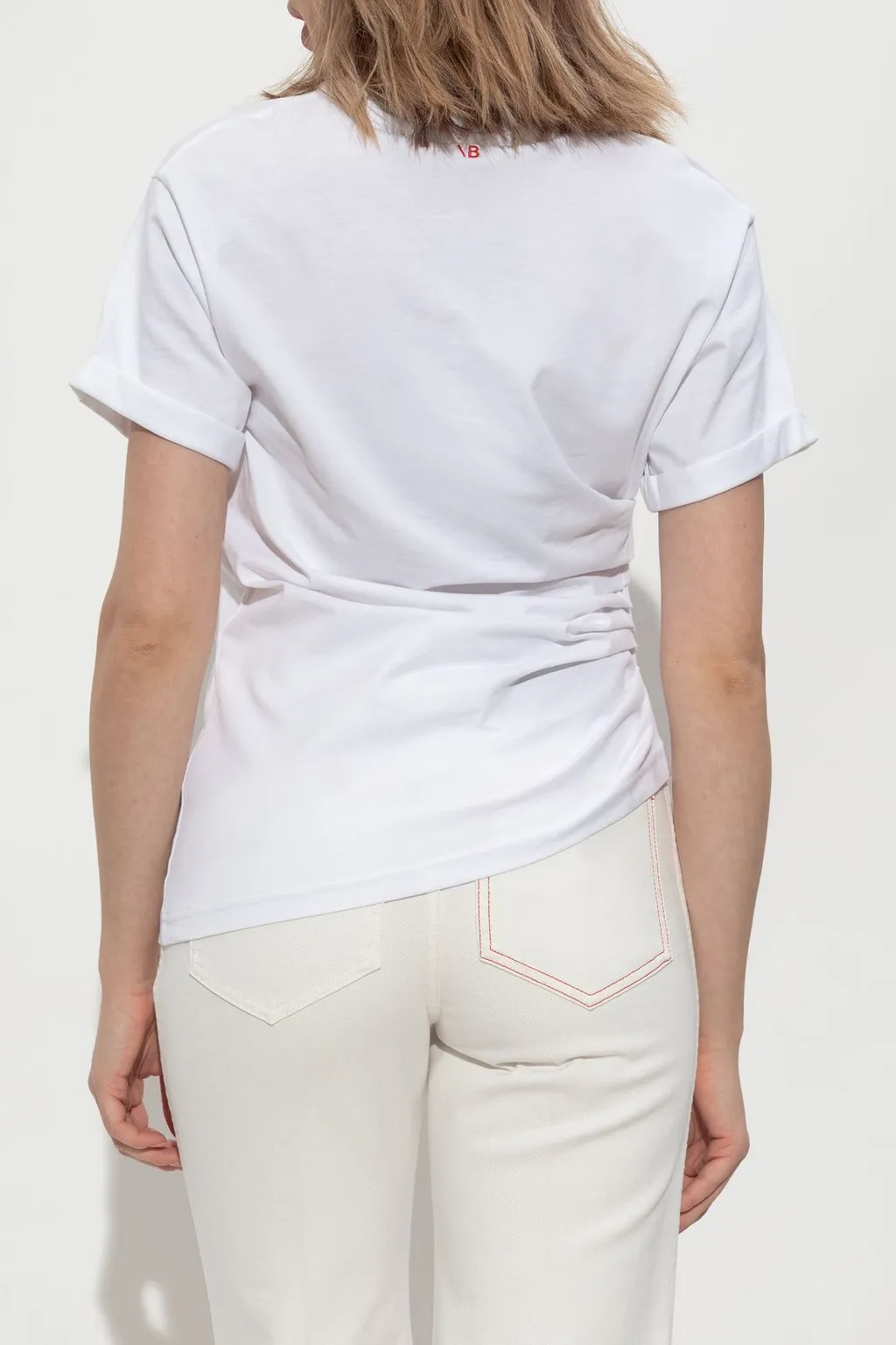 T-Shirt With Ruched Detail