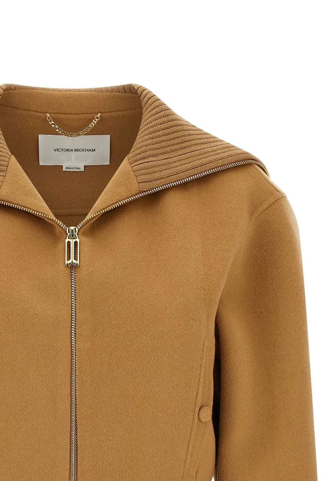 Cropped Bomber Jacket