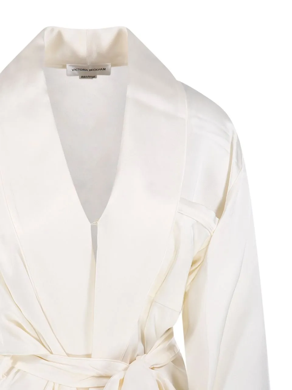 Satin Wrap Blouse