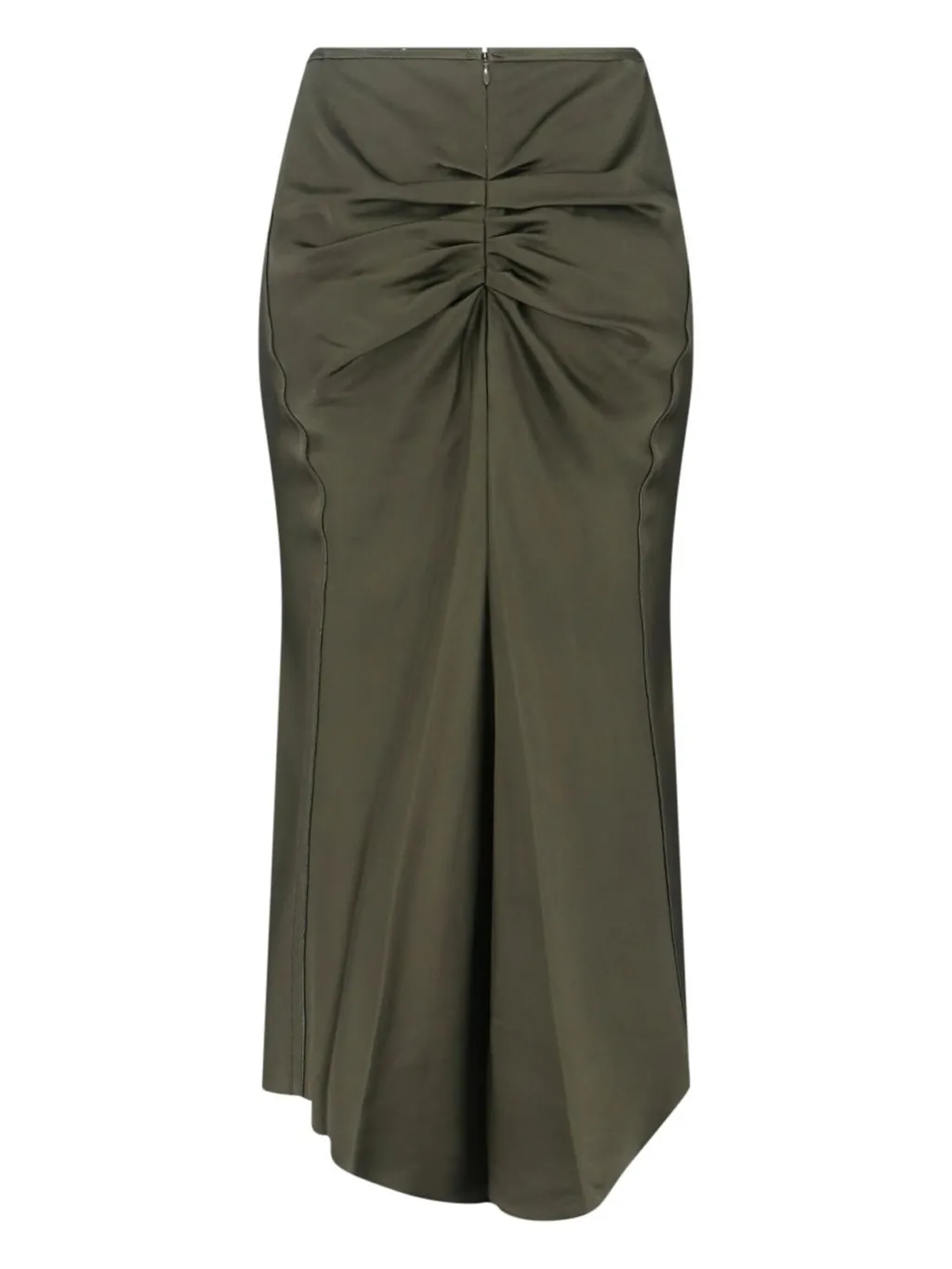 Ruched Maxi Skirt