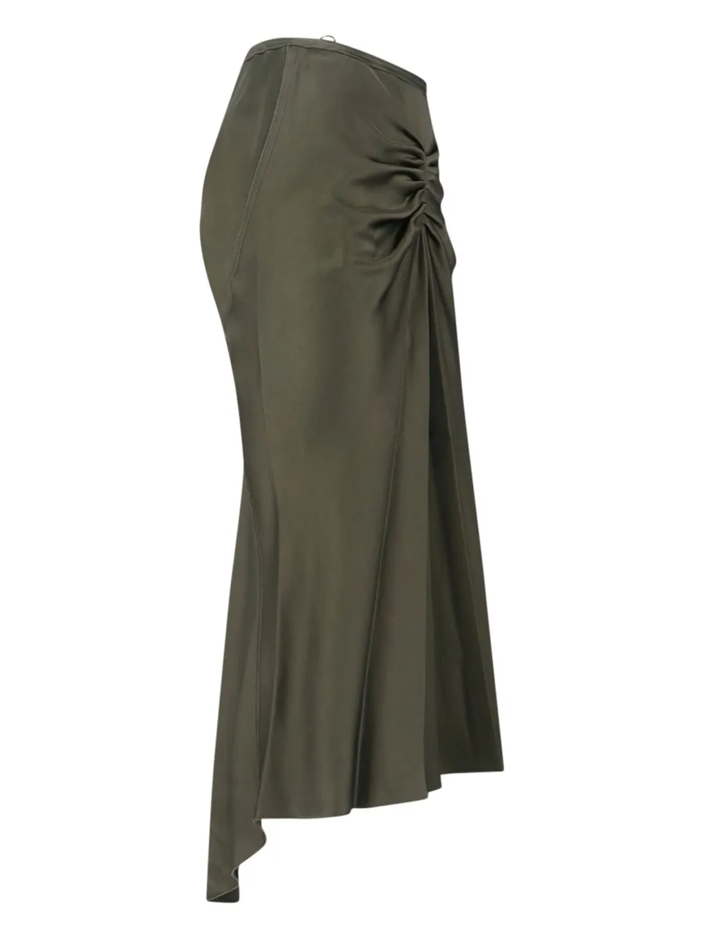 Ruched Maxi Skirt