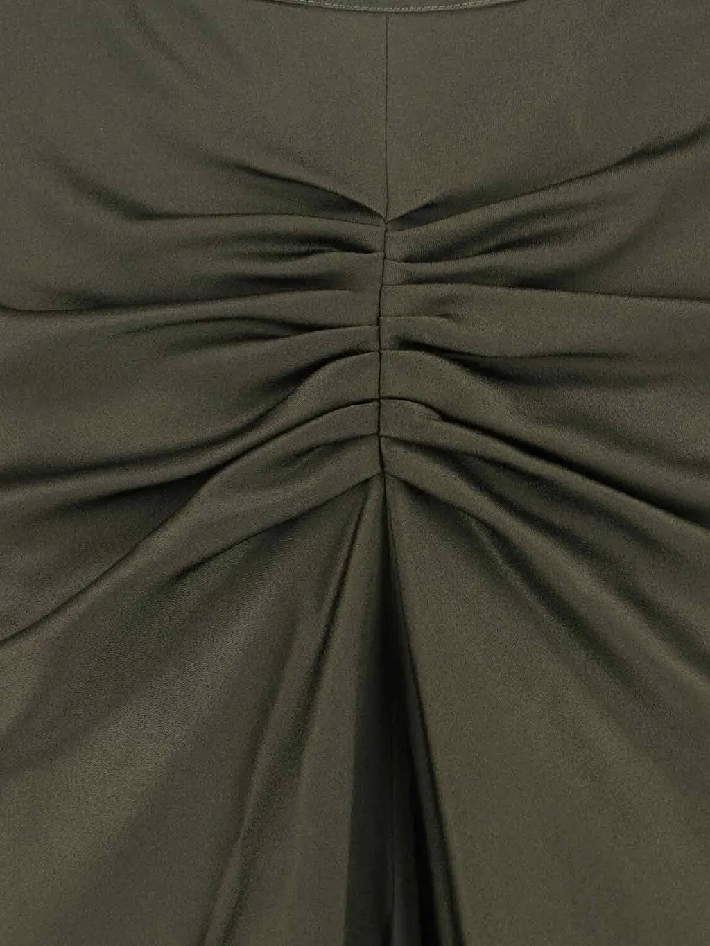 Ruched Maxi Skirt