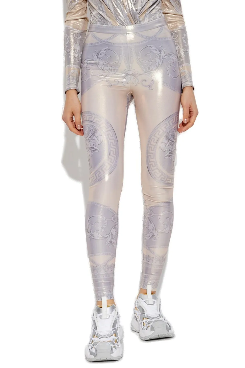 Baroque Print Leggings