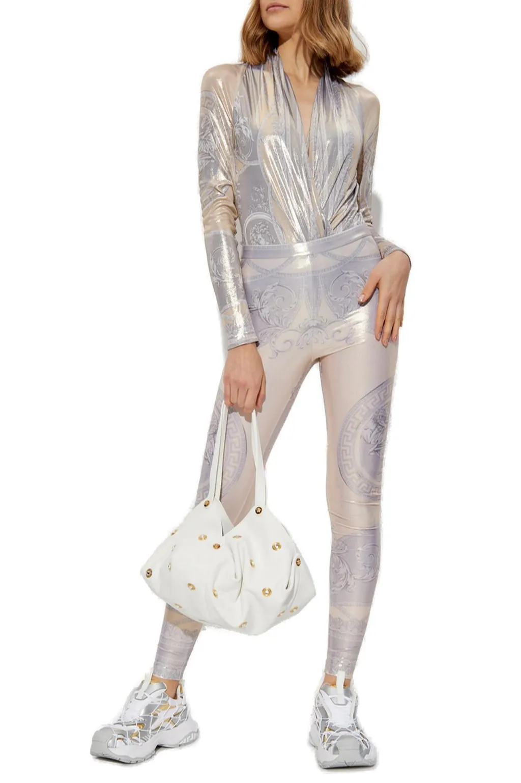 Baroque Print Leggings
