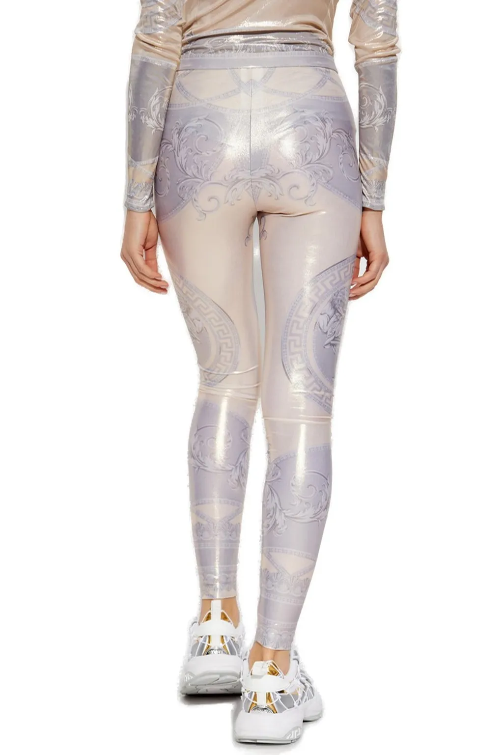 Baroque Print Leggings