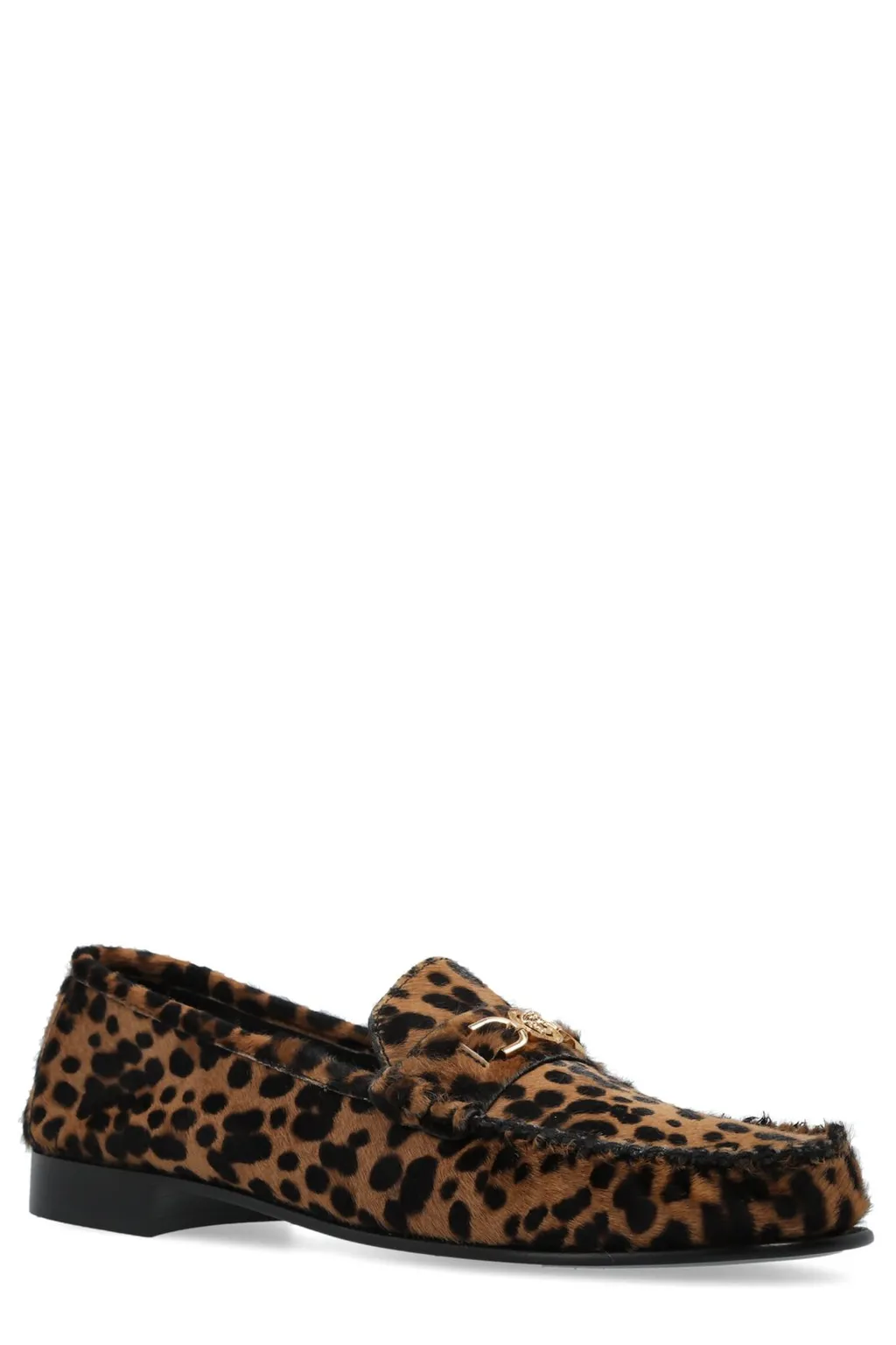 Leopard Print Loafers