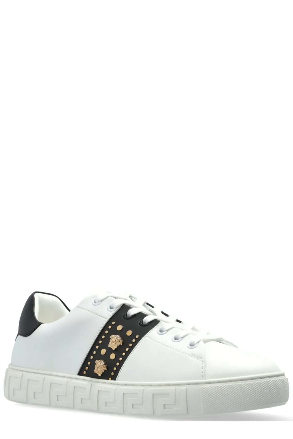 Medusa Studded Sneakers