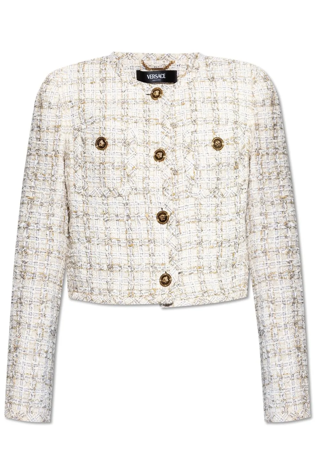 Cropped Tweed Jacket
