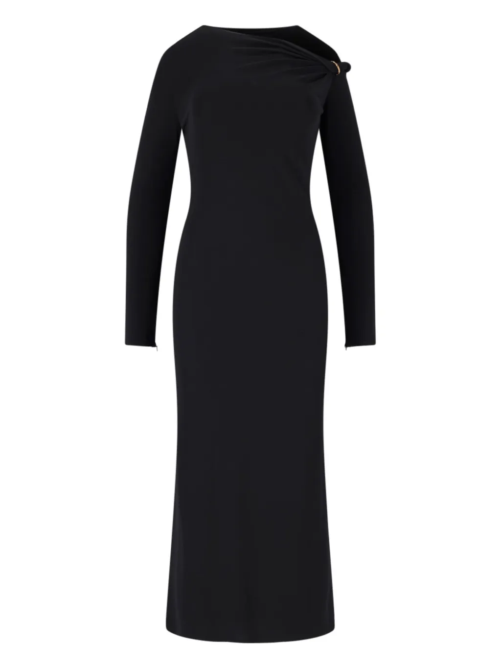 Asymmetric Neckline Dress
