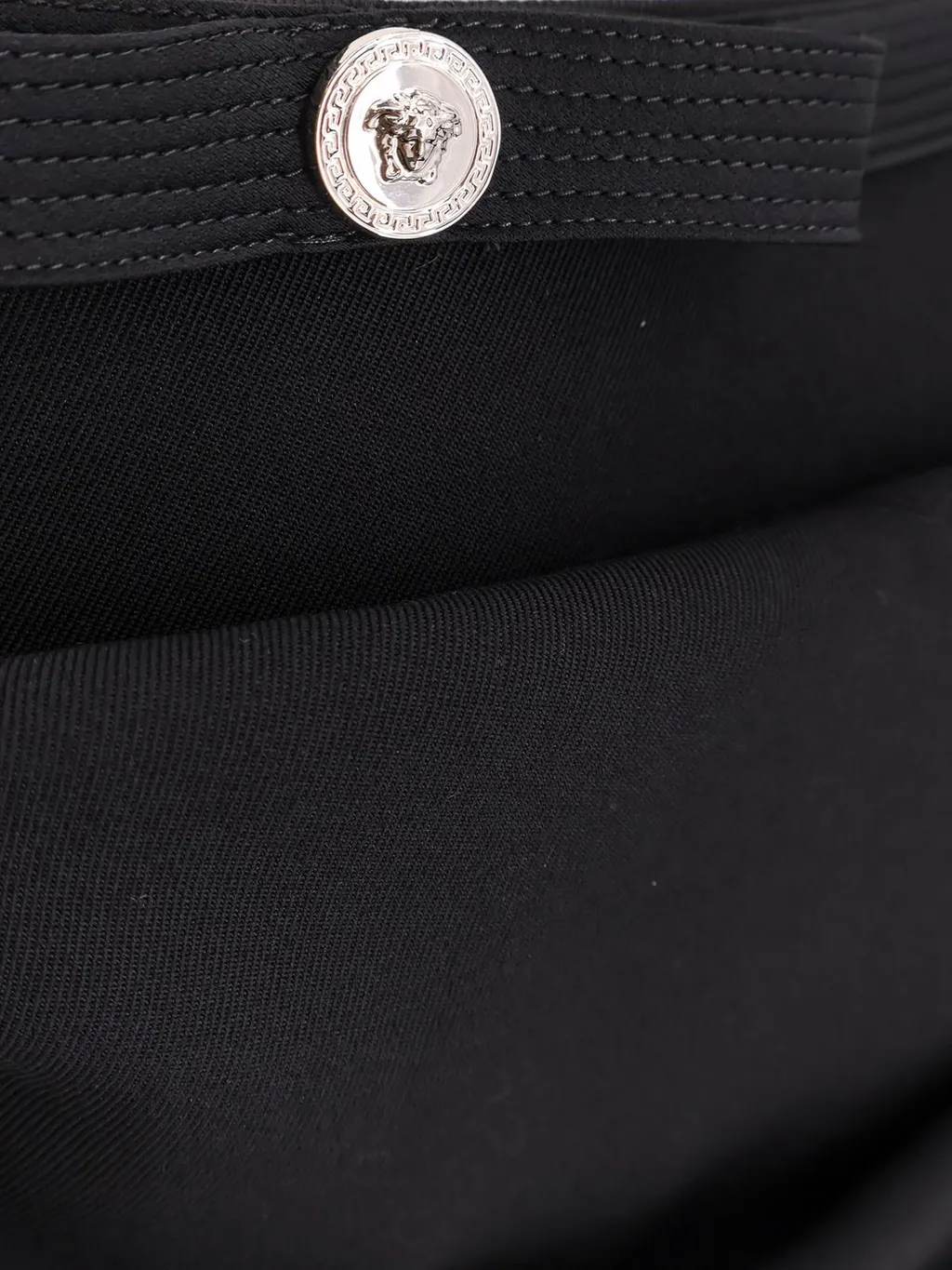 Draped Mini Skirt