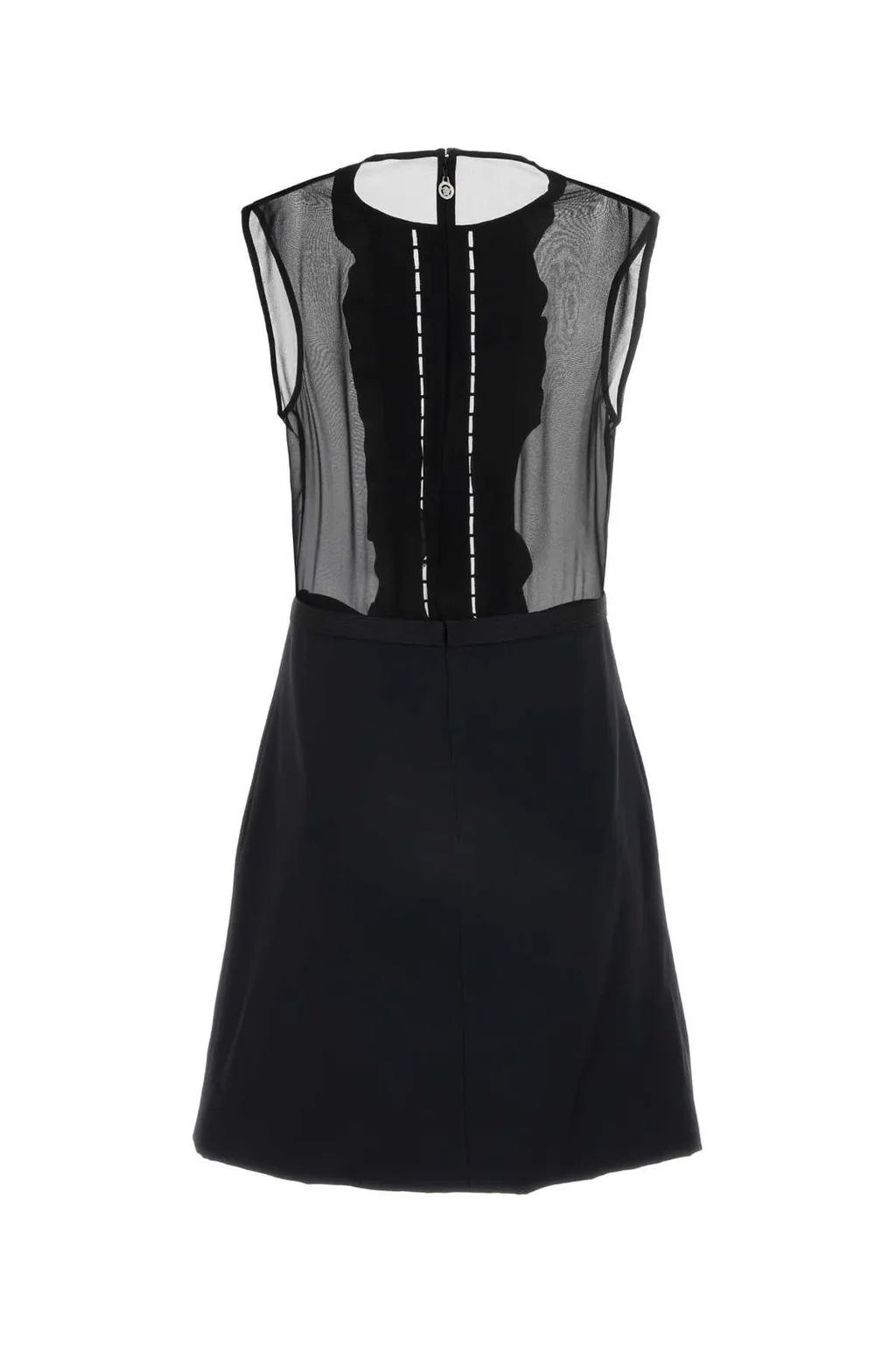 Sleeveless Dress With Ruffles