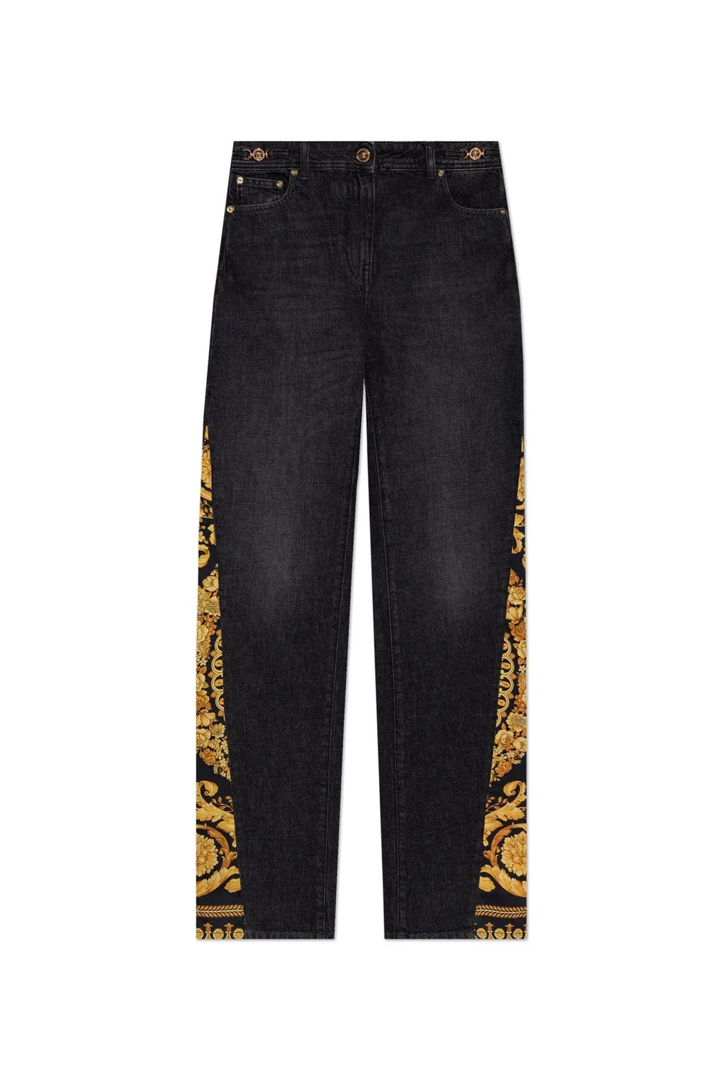 Jeans With Barocco Print