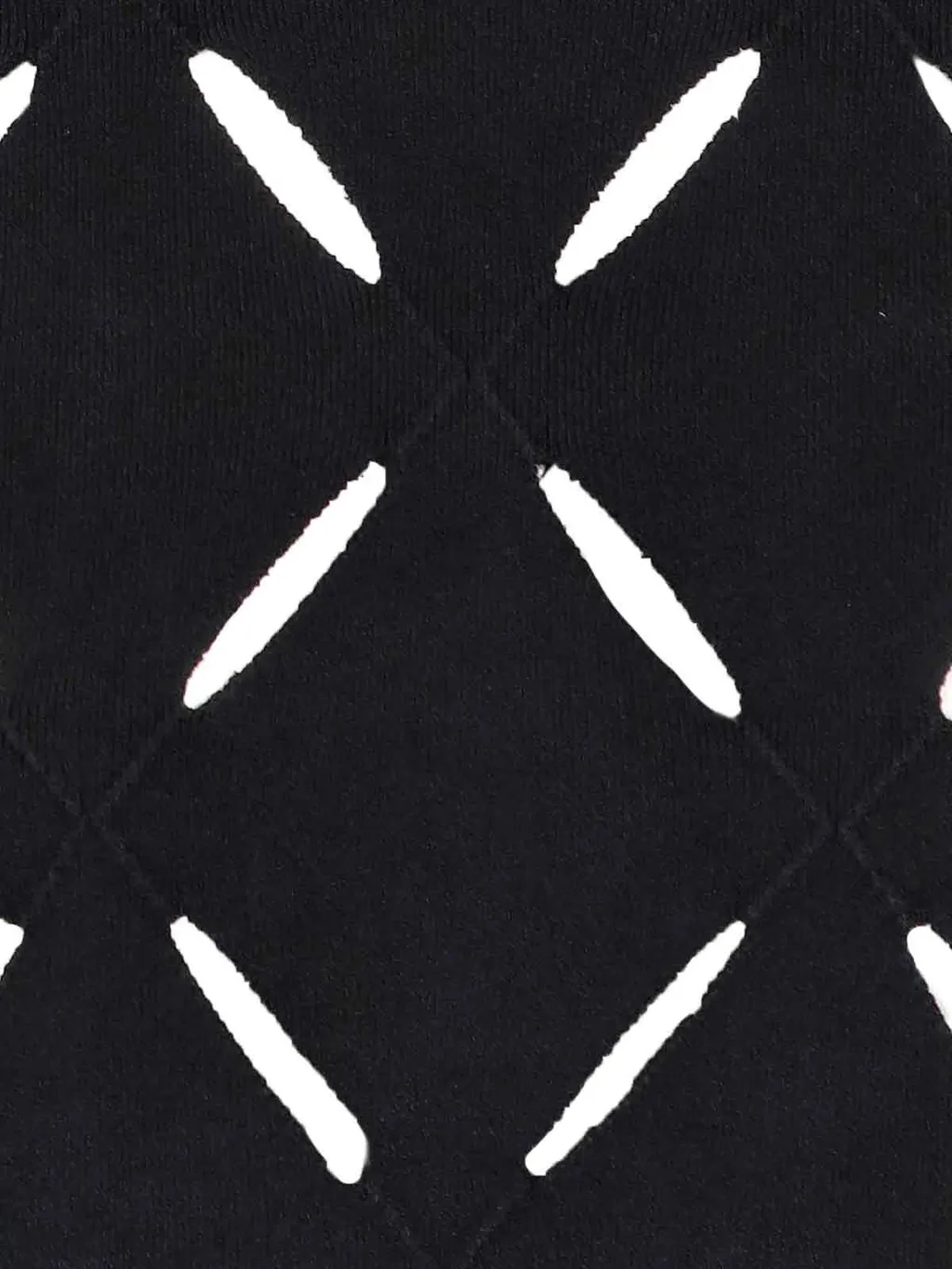 Long-Sleeved Knit Top With Cut-Outs
