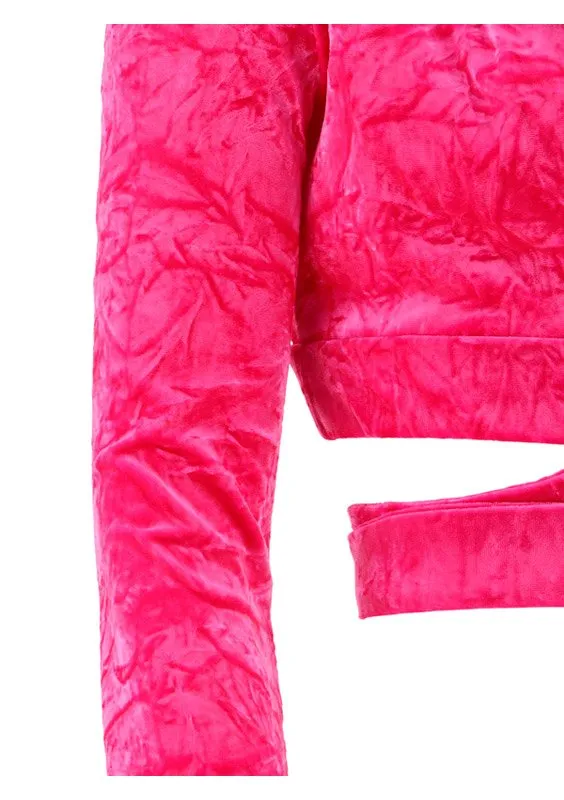 Cropped Hooded Jacket