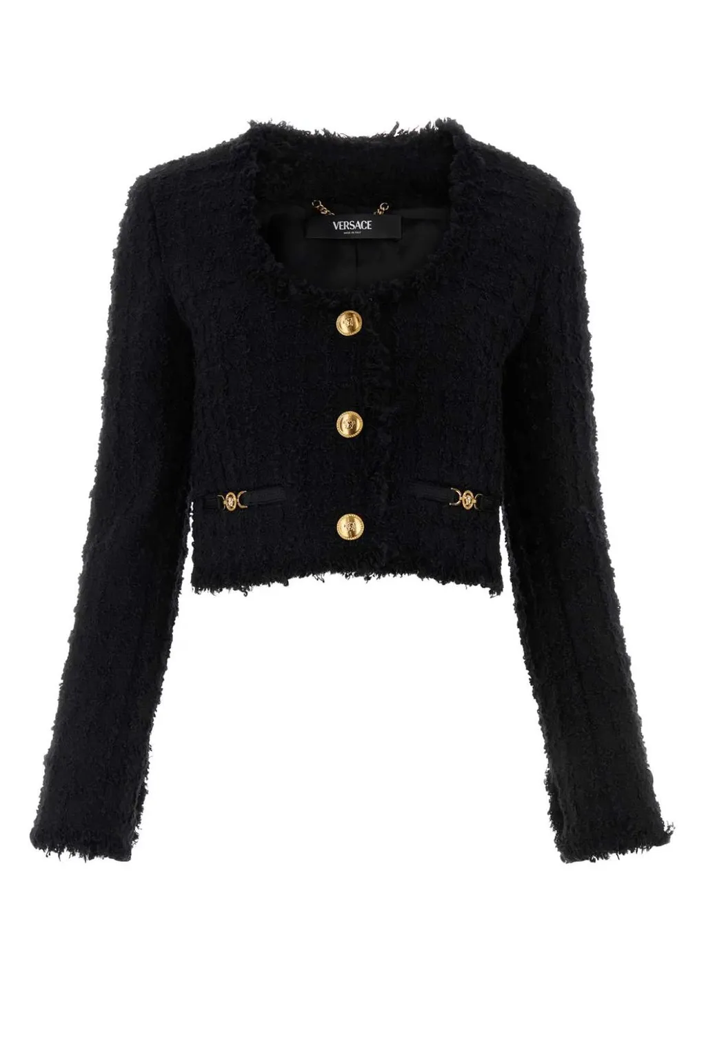 Cropped Tweed Jacket