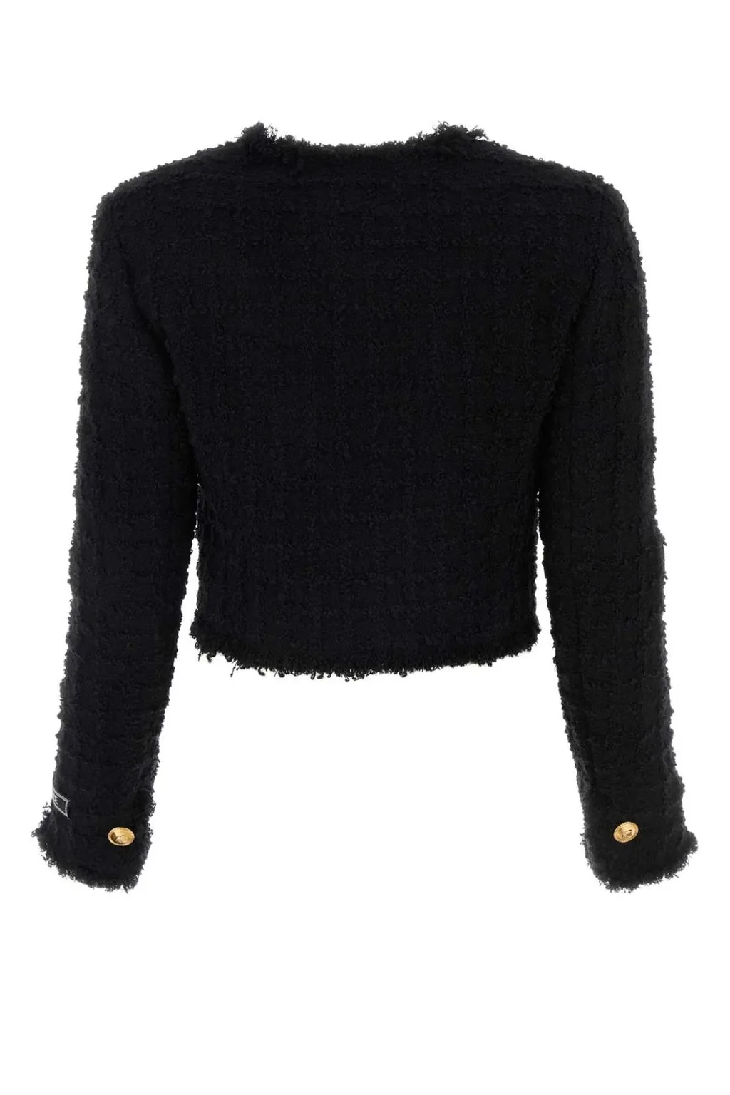 Cropped Tweed Jacket