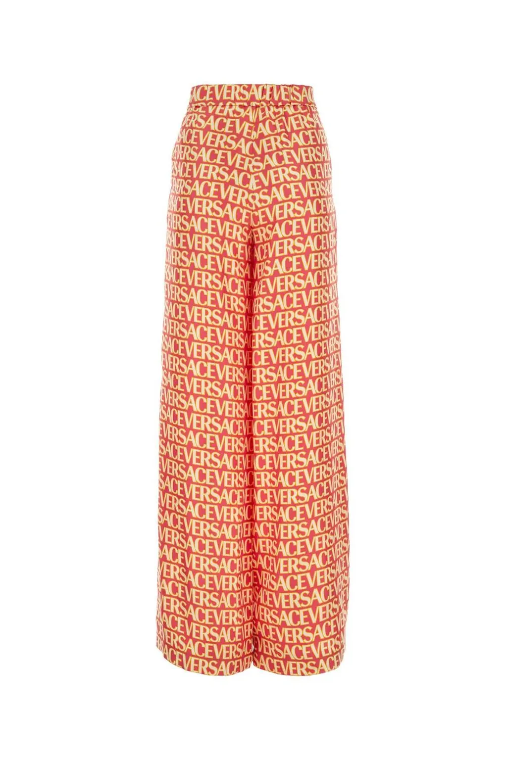 Logo Print Wide Leg Trousers
