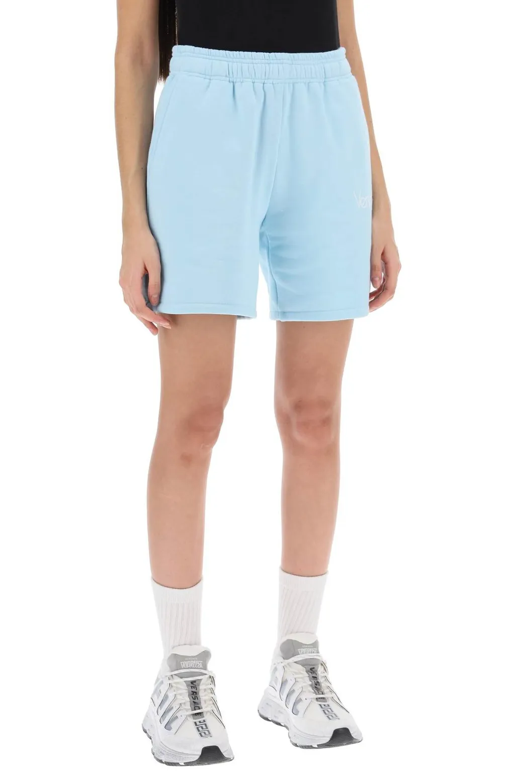 Logo Print Sweat Shorts
